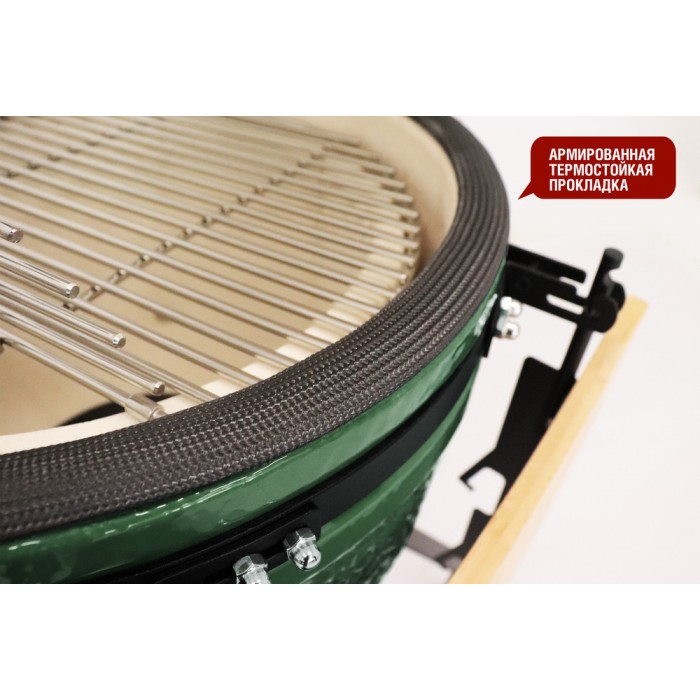 Керамический гриль SG24 PRO CFG SE, 61 см, 24 дюйма (Зеленый)